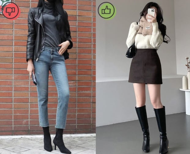 Các mẫu boots vải mỏng, ôm chân hiện nay đã không còn phù hợp với xu hướng thời trang hiện đại. 