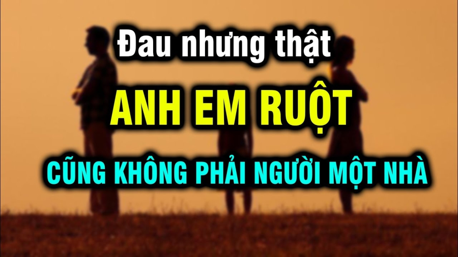 Theo tuổi tác và trải nghiệm trưởng thành, những đứa con trong Shbet111 slot, casino, thể thao, xổ số dần nhận ra rằng mối quan hệ giữa anh chị em trong cùng một nhà không phải lúc nào cũng trọn vẹn đến cùng.    