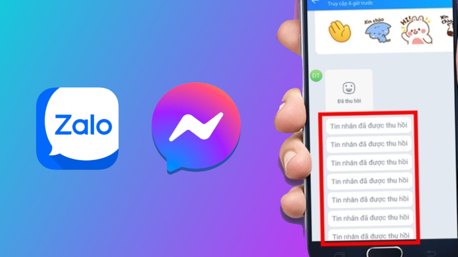 Người dùng có thể đọc tin nhắn thu hồi trên Zalo, Messenger bằng một vài thao tác đơn giản.