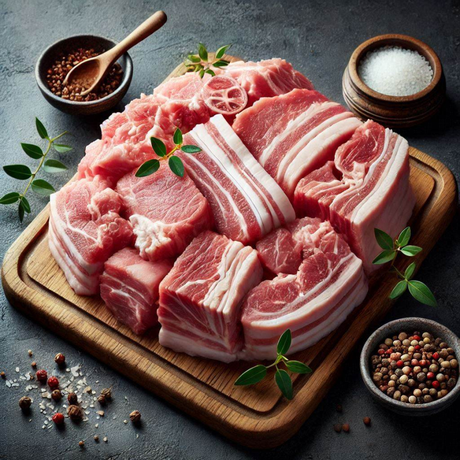 Hãy cắt thịt thành từng miếng nhỏ phù hợp cho mỗi bữa ăn, điều này sẽ giúp bạn dễ dàng hơn trong việc rã đông khi cần