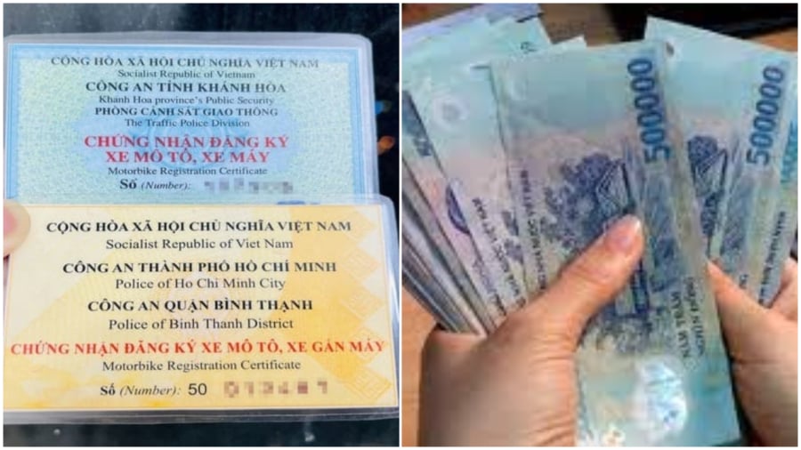 Đi xe máy không có đăng ký người dân bị phạt tới 3 triệu