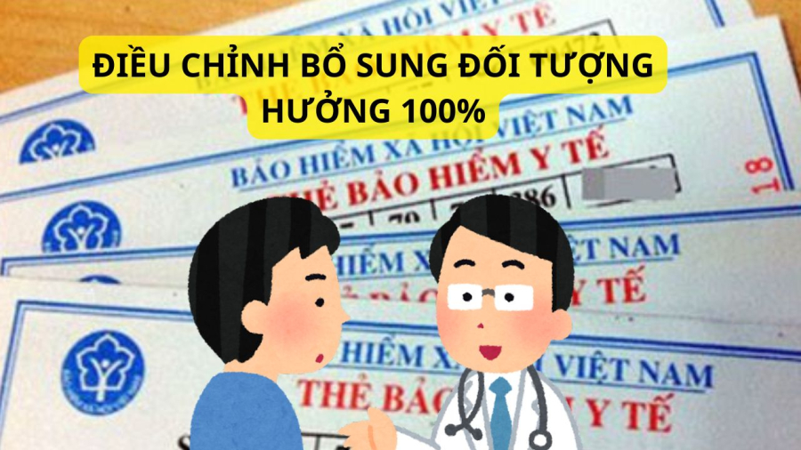 Quy định mới sẽ bổ sung một số đối tượng được hưởng BHYT 100%