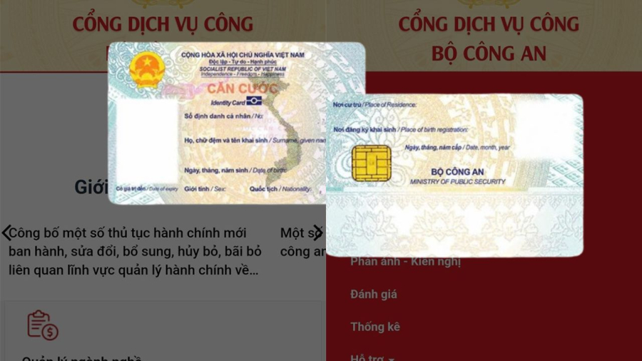 Cấp lại căn cước bị mất, hư hỏng mà còn hạn dùng thì hoàn toàn làm qua online