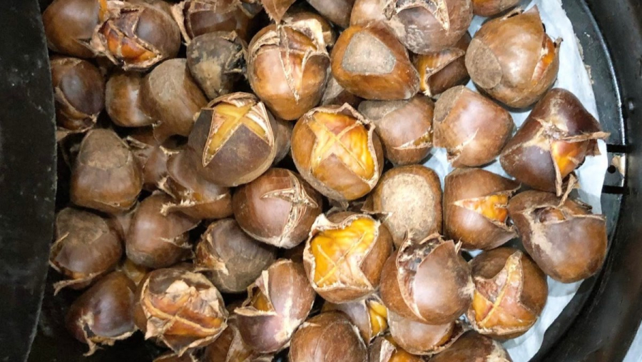 Hạt dẻ rang