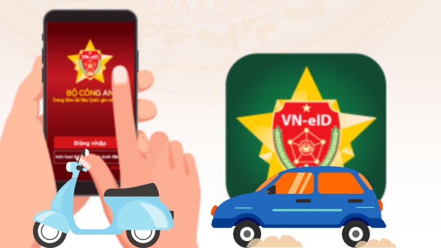 Đăng ký xe nhập khẩu qua ứng dụng VNeID