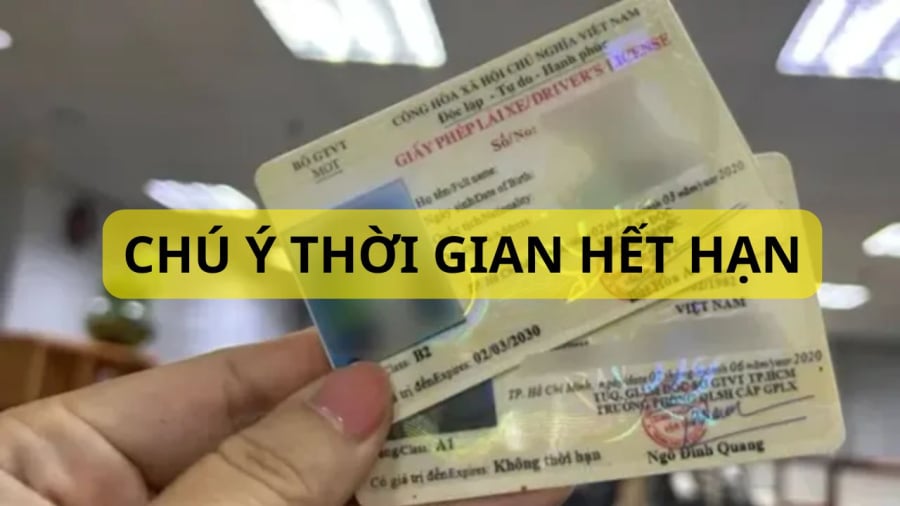 Bằng lái xe là giấy tờ bắt buộc phải có khi tham gia giao thông