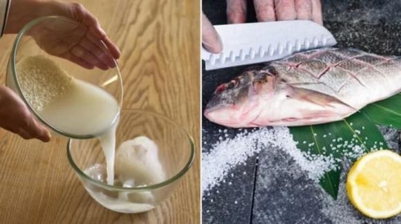 Một phương pháp khử mùi tanh hiệu quả và dễ thực hiện là sử dụng nước vo gạo.
