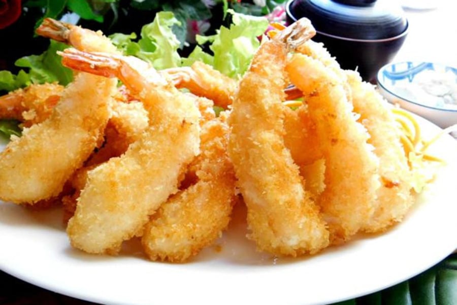 Tôm chiên xù ngon như nhà hàng 5 sao