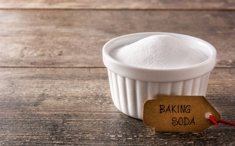Dùng baking soda    