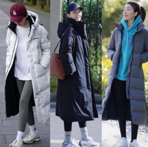 Bạn có thể chọn legging lót lông để đảm bảo giữ ấm tối ưu.    