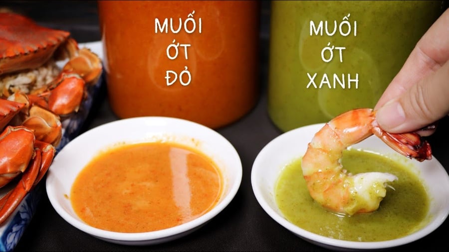 Muối xanh và muối đỏ