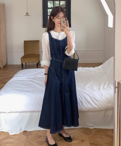 Giày búp bê là biểu tượng của vẻ đẹp nữ tính và dịu dàng.