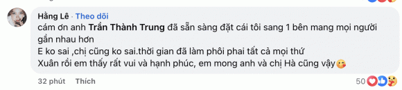 Sau 1 ngày kể khi tâm thư của quản lý Hồ Ngọc Hà đăng tải, Minh Hằng đã chính thức có phản hồi. 