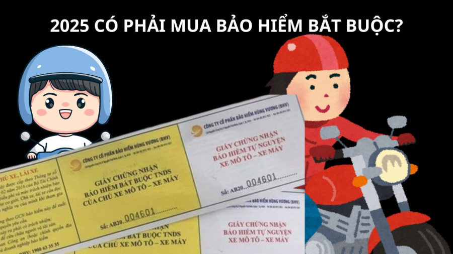 Người dân chú ý hiện nay vẫn phải mua bảo hiểm xe máy bắt buộc