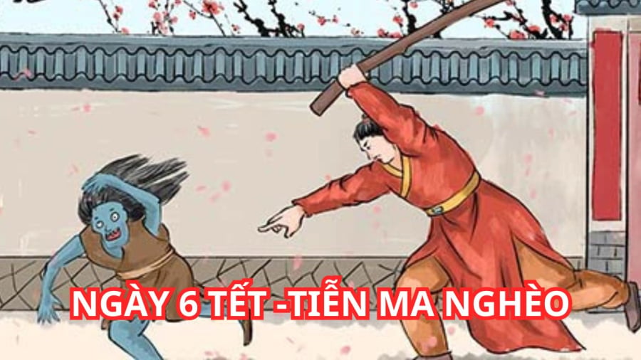 Ngày 6 Tết tống tiễn thần nghèo
