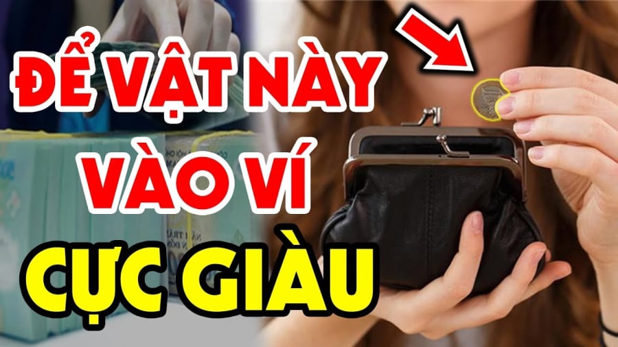 Trong ngày đầu năm, bạn nên để một tờ tiền mới trong ví