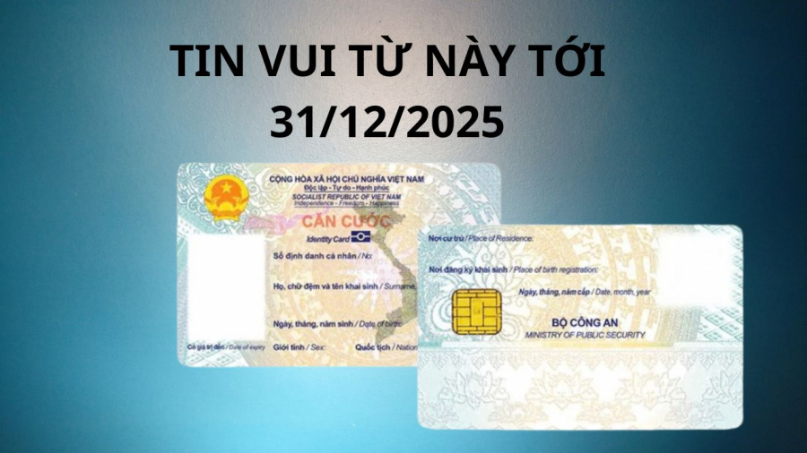 Làm lại căn cước bị mất khi vẫn còn hiệu lực không phải tới công an. Người nộp hồ sơ trực tuyến còn được giảm lệ phí tới hết 31/12/2025