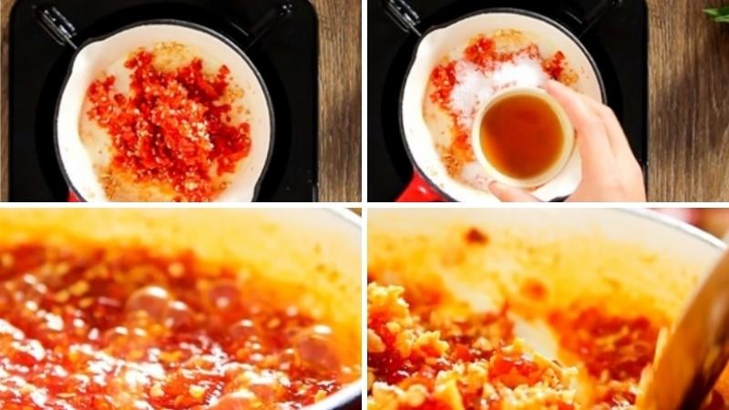 Ớt rim trộn gỏi