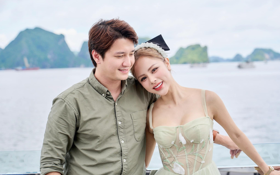 Bà xã Huỳnh Anh lên tiếng về nghi vấn rạn nứt tình cảm