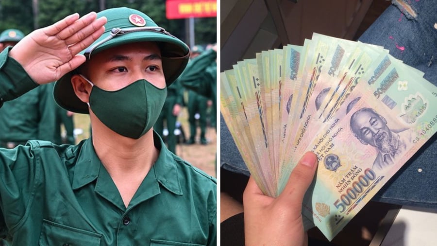 Đi Nghĩa vụ quân sự xuất ngũ năm 2025 được trợ cấp bao nhiêu tiền?