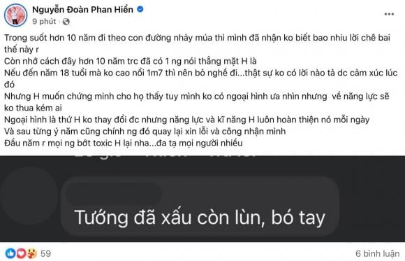 Phan Hiển trải lòng về chuyện nhận về ý kiến chê bai ngoại hình