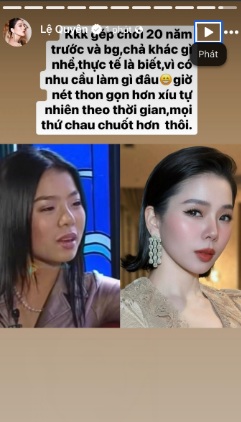 Lệ Quyên công khai tấm hình cũ thời mới vào nghề