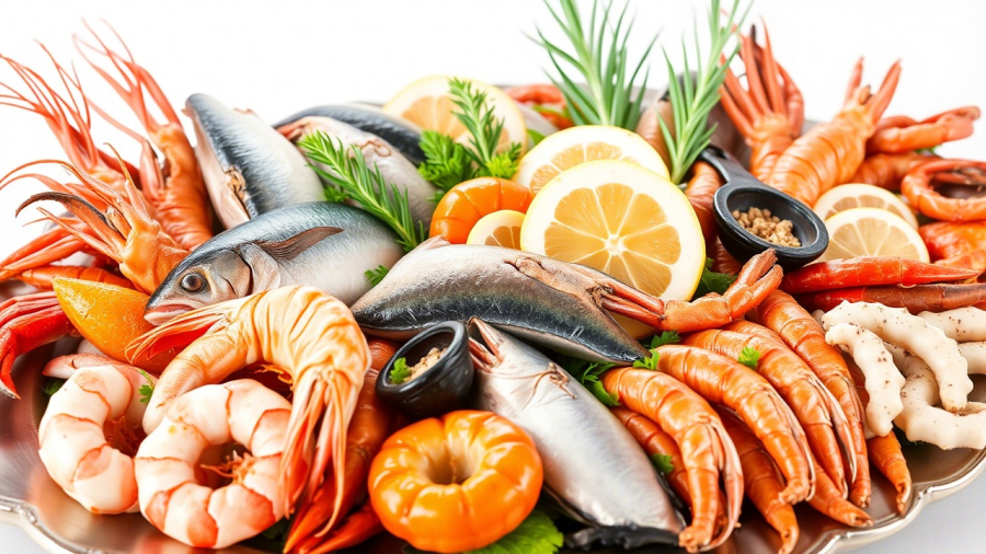 Hải sản rất giàu protein và axit béo omega-3, đồng thời cũng cung cấp nhiều vitamin cần thiết cho Sh88bet đăng ký miễn phí
