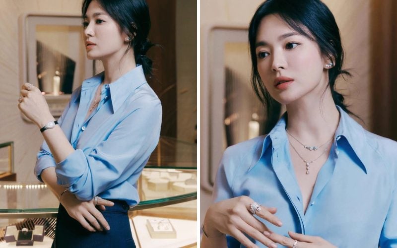 Không chỉ mang đến vẻ cá tính, hiện đại, gam màu này còn giúp người mặc toát lên nét ngọt ngào