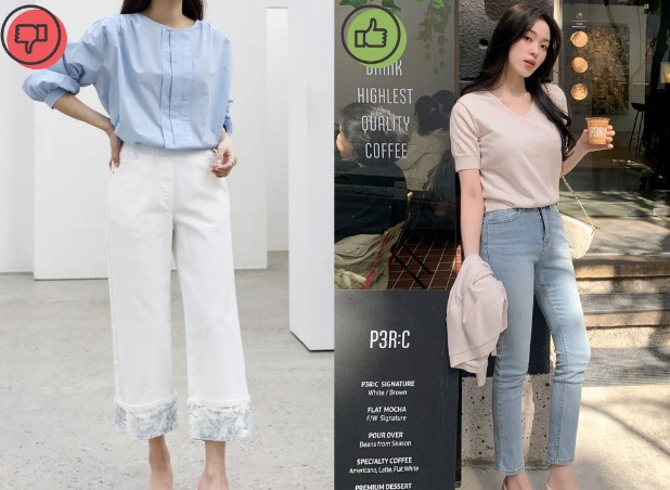Dù là món đồ phổ biến trong mùa hè, nhưng quần lửng lại không thực sự tôn dáng.
