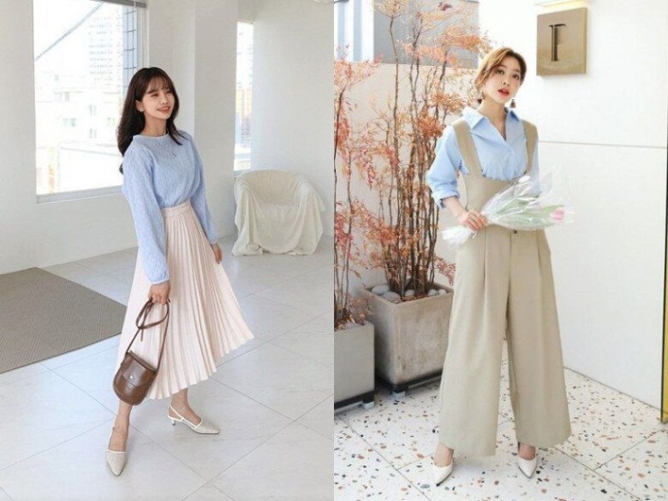  Xanh lam là một trong những màu sắc dễ phối nhất