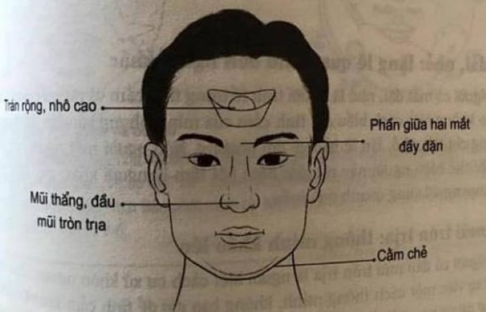 Đây là tướng mặt đàn ông có tài lộc dồi dào. (Ảnh minh họa)