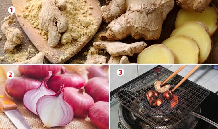 Hành và gừng là bí quyết tạo nên một nước phở tuyệt vời mà không phải ai cũng biết