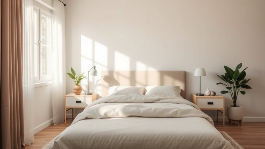 Giường ngủ nên được đặt ở vị trí 