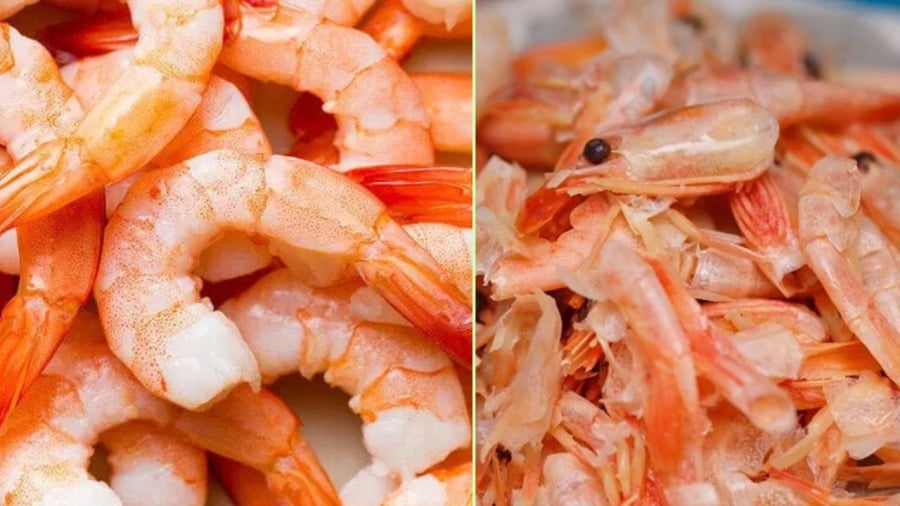 Vỏ tôm không giàu canxi như nhiều người nhầm tưởng