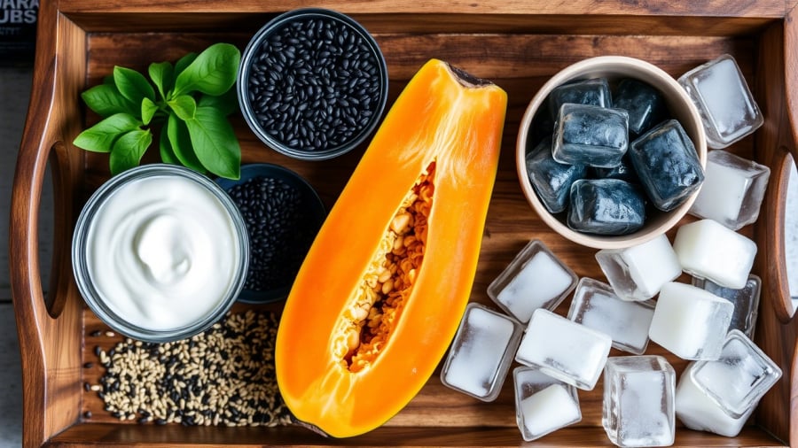 Món sinh tố này giúp hỗ trợ tiêu hóa, giảm viêm và tăng cường sức khỏe tổng thể