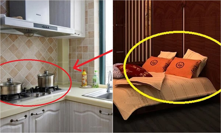 Bếp không đặt 3 hướng, giường đừng kê 3 nơi: Là nơi nào, hướng nào?