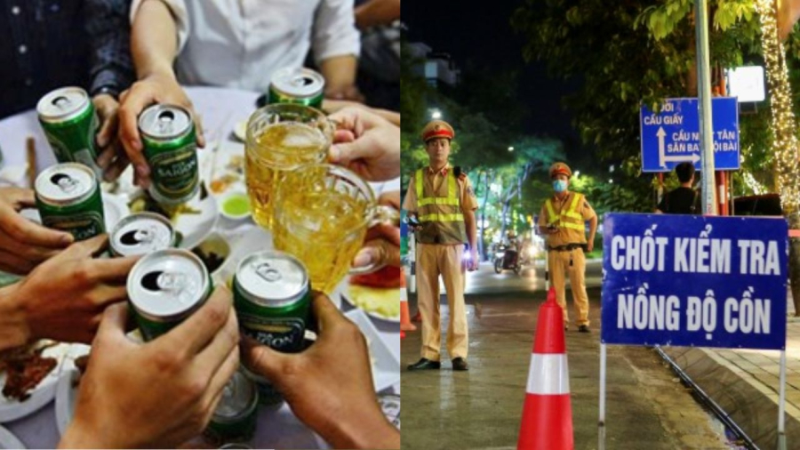 Đã uống rượu bia không được lái xe ra đường