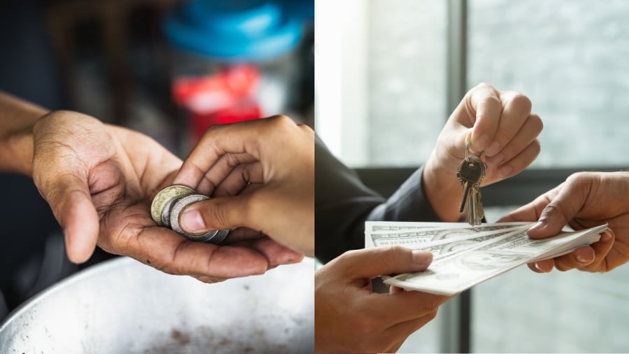 Không phải cứ cho người khác tiền là tốt