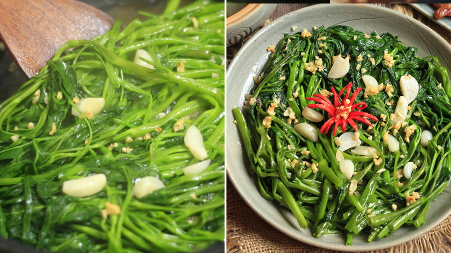 Bạn cần nắm một số mẹo xào rau để có đĩa rau xanh mướt, thơm ngon như ngoài hàng.