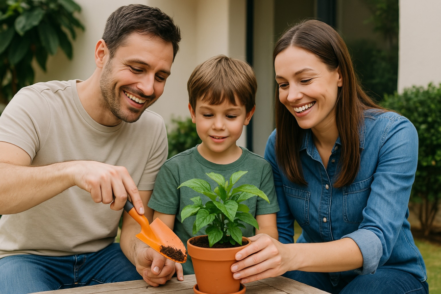 Cha mẹ không chỉ là người dạy mà còn là tấm gương để con noi theo