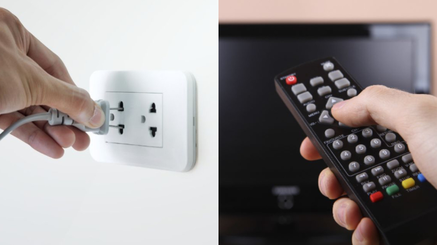 Tivi là thiết bị vẫn tiêu hao năng lượng ngay cả lúc không sử dụng khi bạn không rút phích cắm điện ra khỏi ổ.
