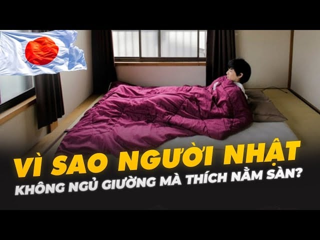 Vì sao người Nhật thích nằm sàn hơn giường ngủ