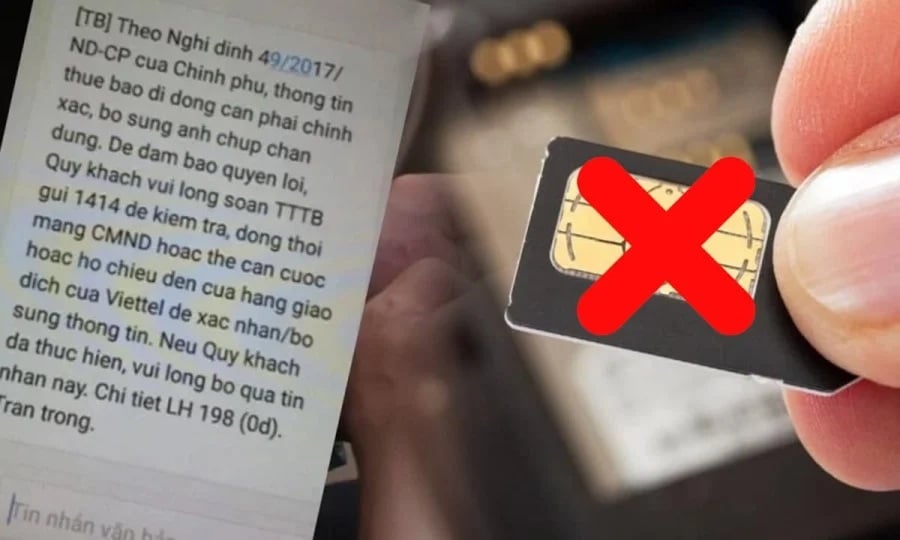 Với SIM chưa chuẩn hóa thông tin: Khách hàng cần mang theo CCCD hoặc căn cước công dân đến điểm giao dịch của nhà mạng để bổ sung thông tin cá nhân, sau đó SIM sẽ được kích hoạt và mở khóa.    