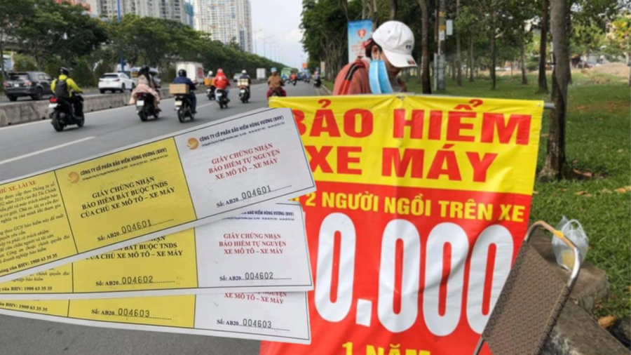 Khi mua bảo hiểm xe máy người dân cần chú ý kẻo vẫn bị CSGT xử phạt