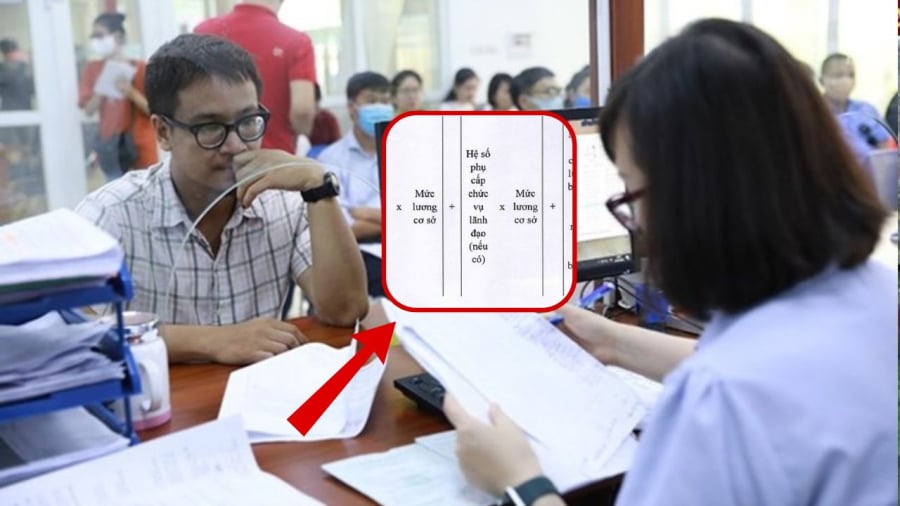 Xác định tiền lương để tính chế độ cho cán bộ khi tinh gọn bộ máy