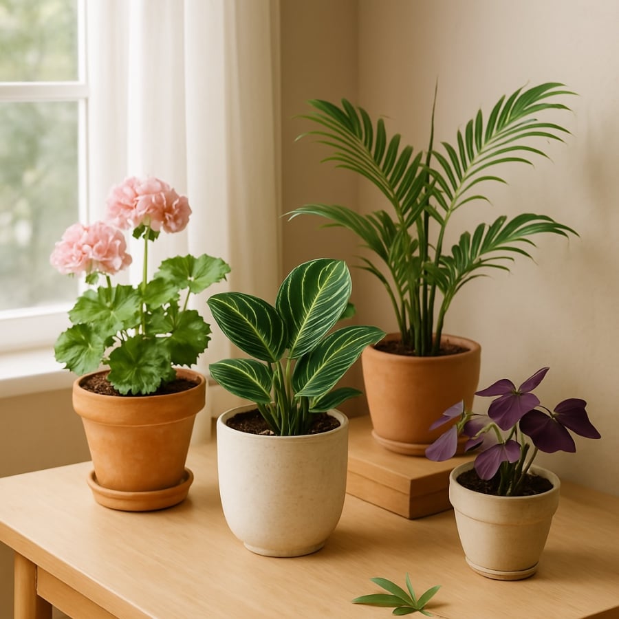 Hoa phong lữ châu Phi nổi tiếng với vẻ đẹp rực rỡ và khả năng đặc biệt trong việc lọc không khí