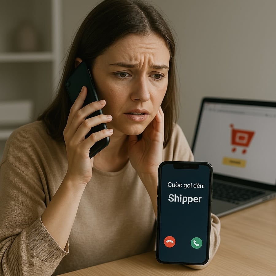 Kẻ xấu có thể giả mạo nhân viên giao hàng hoặc công ty vận chuyển để tiếp cận nạn nhân