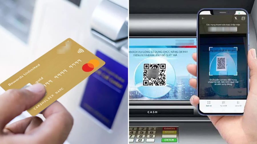 Không cần thẻ ATM, bạn vẫn có thể rút tiền theo nhiều cách khác nhau.