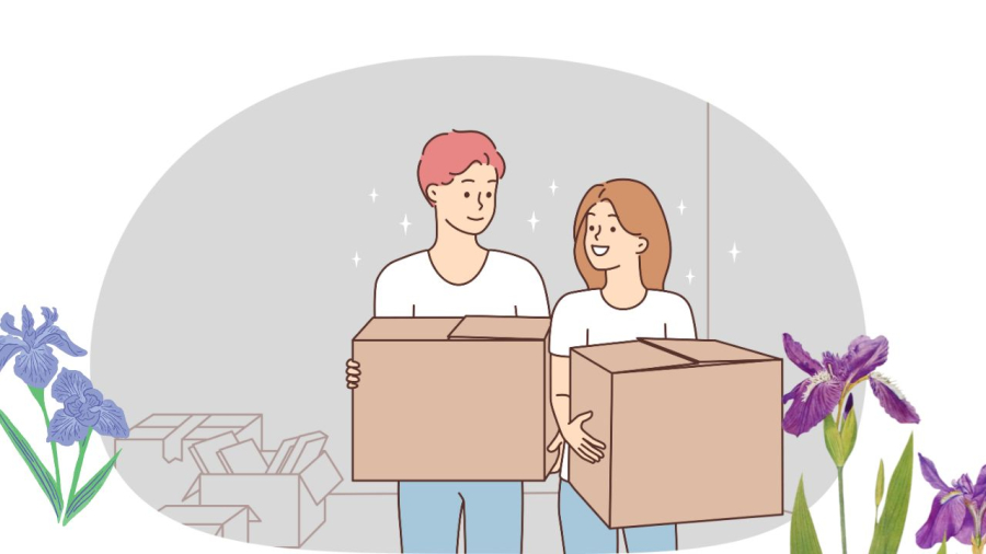 Cặp đôi vợ chồng Tý - Sửu nâng đỡ nhau