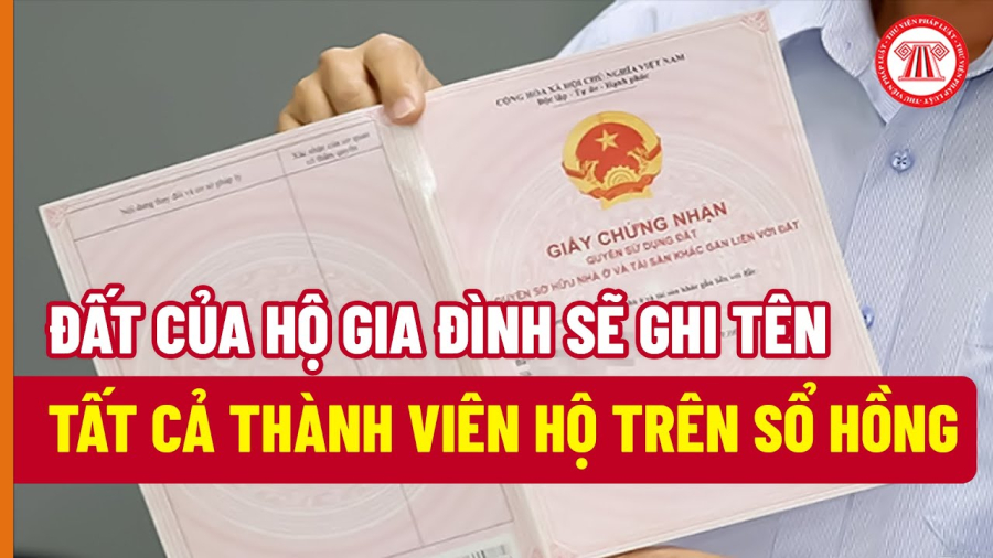 Trường hợp cần đi cấp đổi lại Sổ Đỏ trong năm 2025